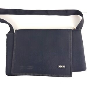 Shootsac Black Neoprene Lens Bag Adjustable Messenger Camera Gear Pouch